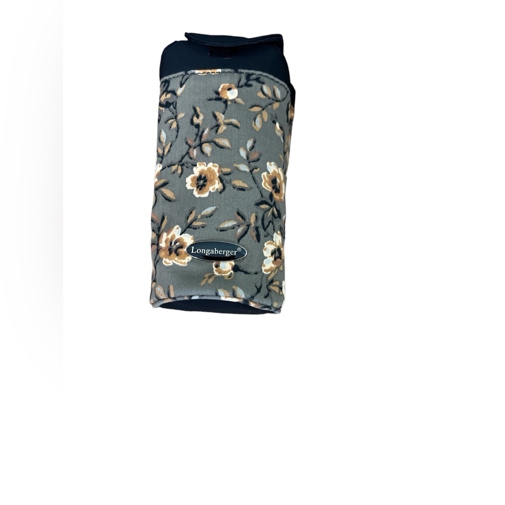 Longaberger koozie floral drink holder - Picture 3 of 8
